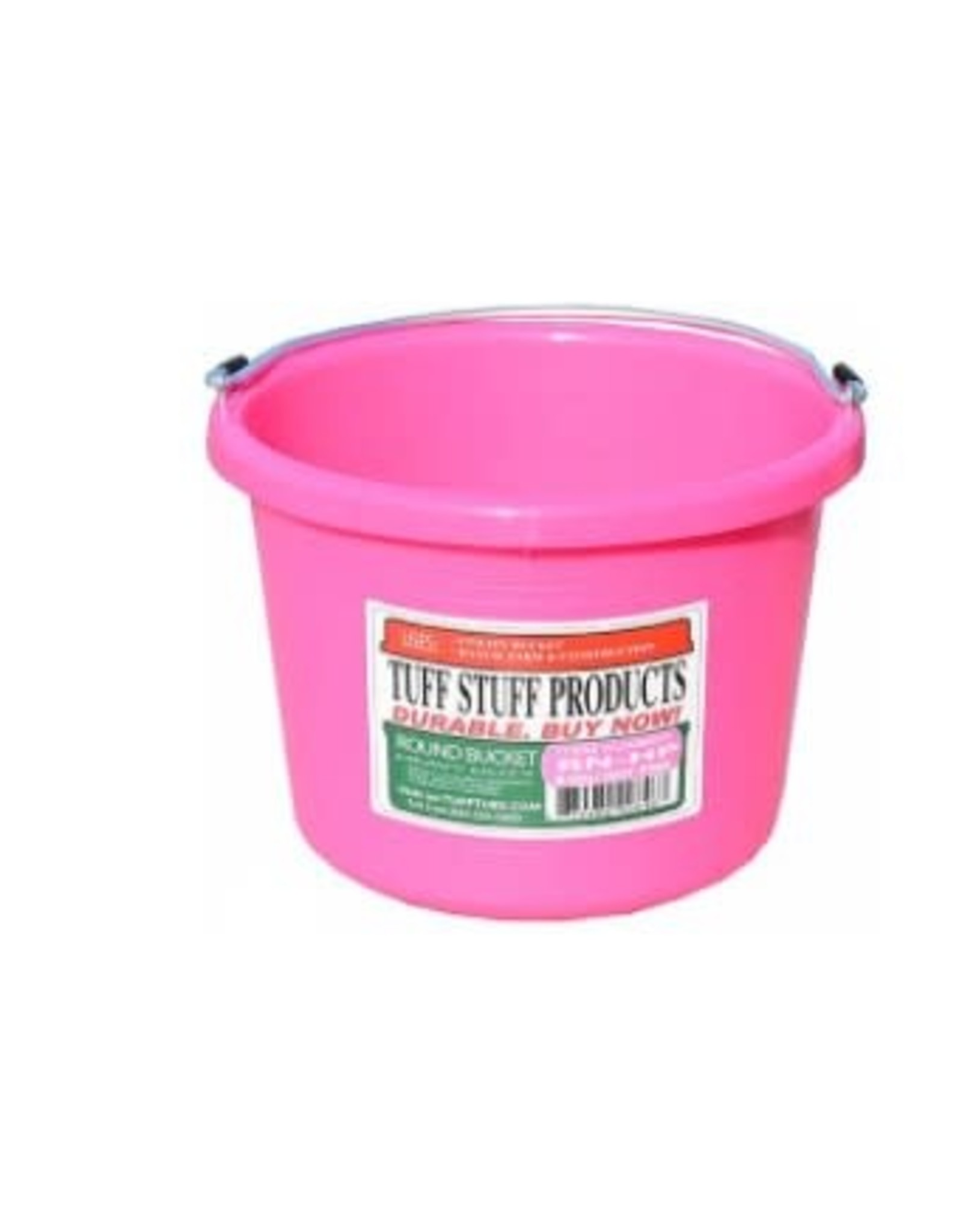 Tuff Stuff Round Plastic Bucket 8 QT