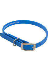 Continental Pet Biothane Collar Metal Buckle 20” x 1” Sky Blue