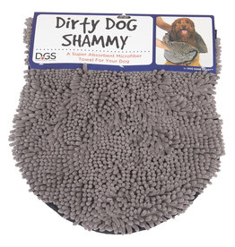 Dog Gone Smart Dirty Dog Shammy Gray 13" x 31" ~