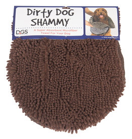 Dog Gone Smart Dirty Dog Shammy Brown 13" x 31" ~
