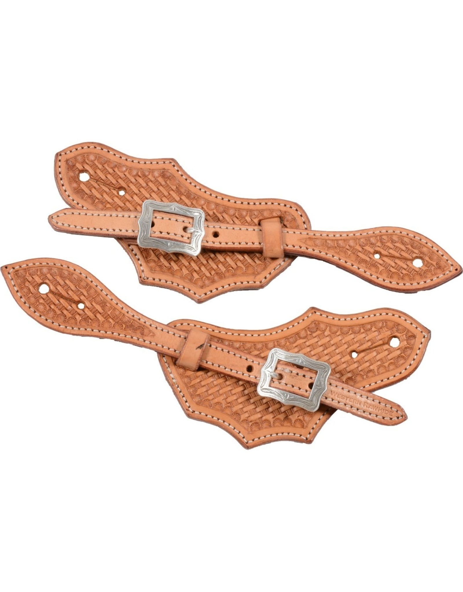 Country Legend Country Legend Basketweave Ladies Spur Strap