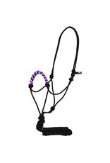 Mustang Mustang Solid Nose Rope Halter w/ Lead