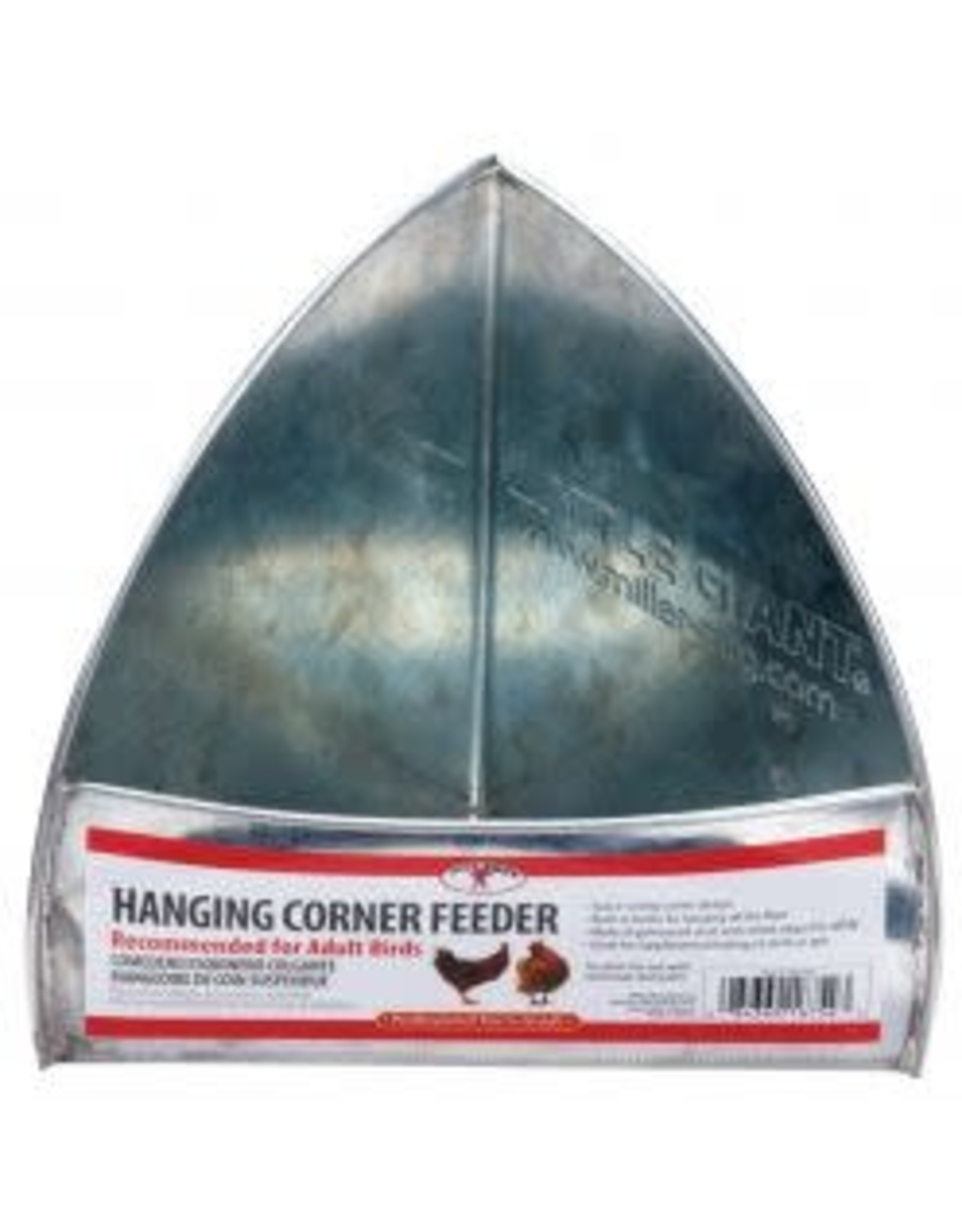 Little Giant Galvanized Hanging Corner Feeder~