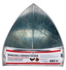 Little Giant Galvanized Hanging Corner Feeder~