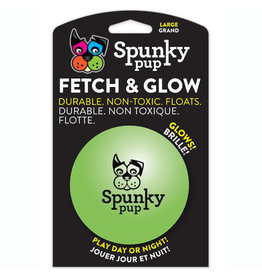 Spunky Pup Spunky Pup Fetch & Glow Ball LG*~