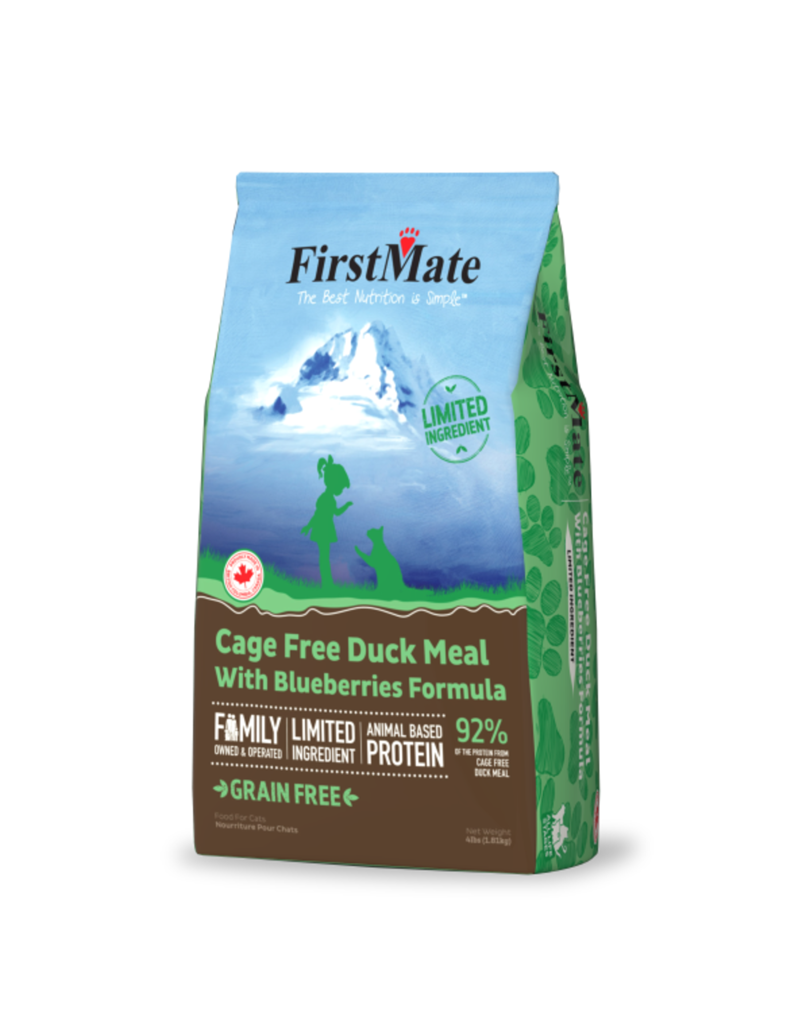 FirstMate FirstMate LID GF Cage Free Duck & Blueberries [CAT]