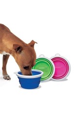 Silicone Travel Bowl Assorted Colors 1 Cup