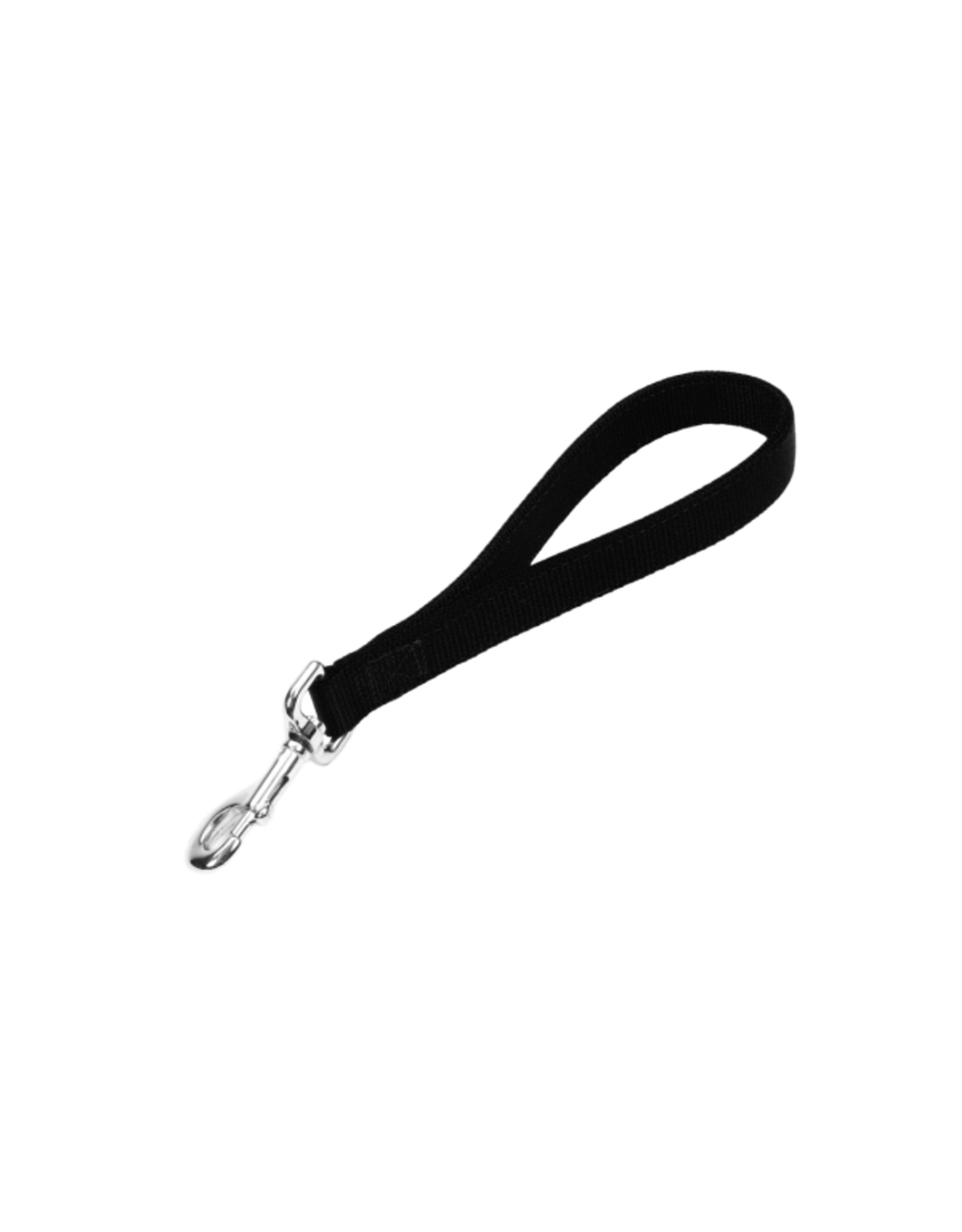 Coastal Pet Products Double-Ply Nylon Traffic Leash 1" x 12" Black