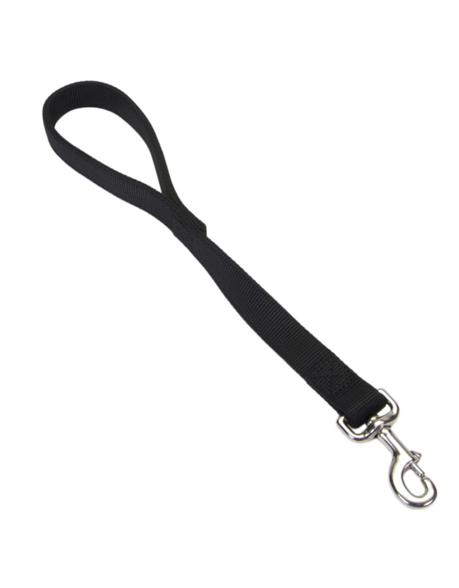 Coastal Pet Products Double-Ply Nylon Traffic Leash 1" x 18" Black