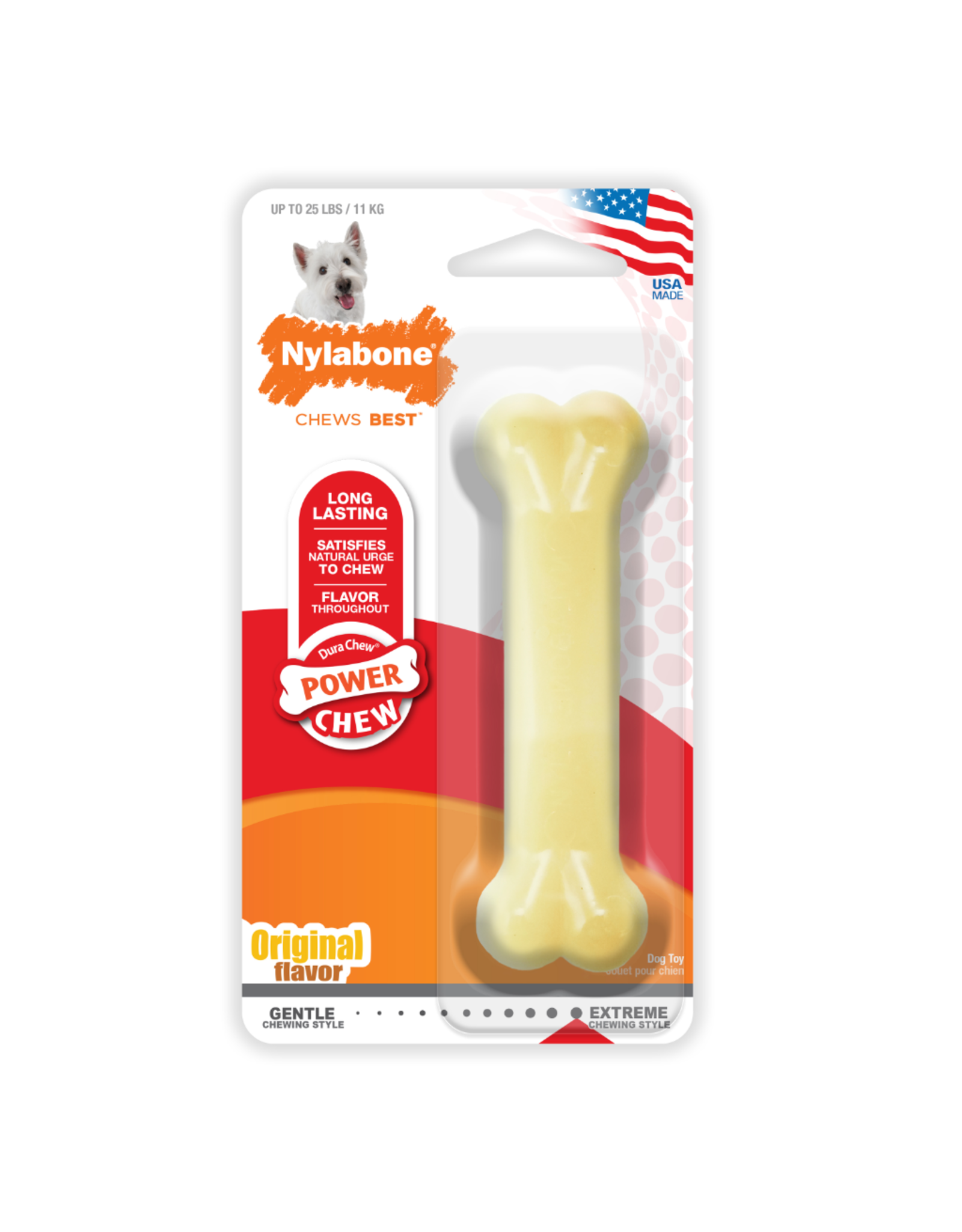 Nylabone Nylabone Dura Chew Bone Original Regular*