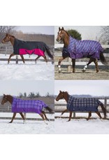 Canadian Horsewear Canadian Horsewear 160gm Insulated Rainsheet - 81” Dark Blue/Light Blue