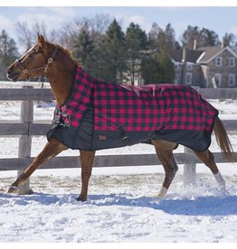Canadian Horsewear Canadian Horsewear 160gm Insulated Rainsheet - 81” Buffalo Plaid