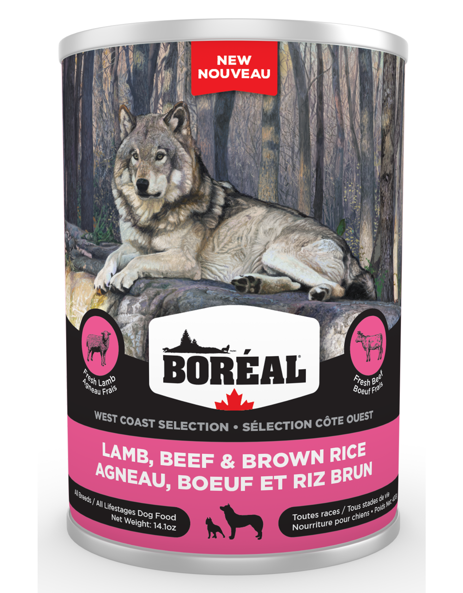 Boreal Boreal West Coast - Lamb Beef & Brown Rice [DOG] 400G~