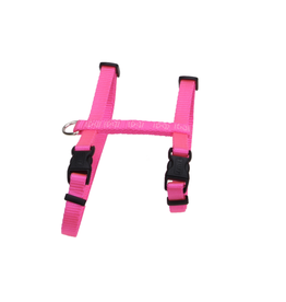 Coastal Pet Products Figure H Adjustable Nylon Cat Harness 18" Neon Pink