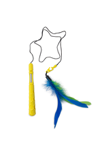 JW Pets Telescopic Flutter-ee Feather Wand