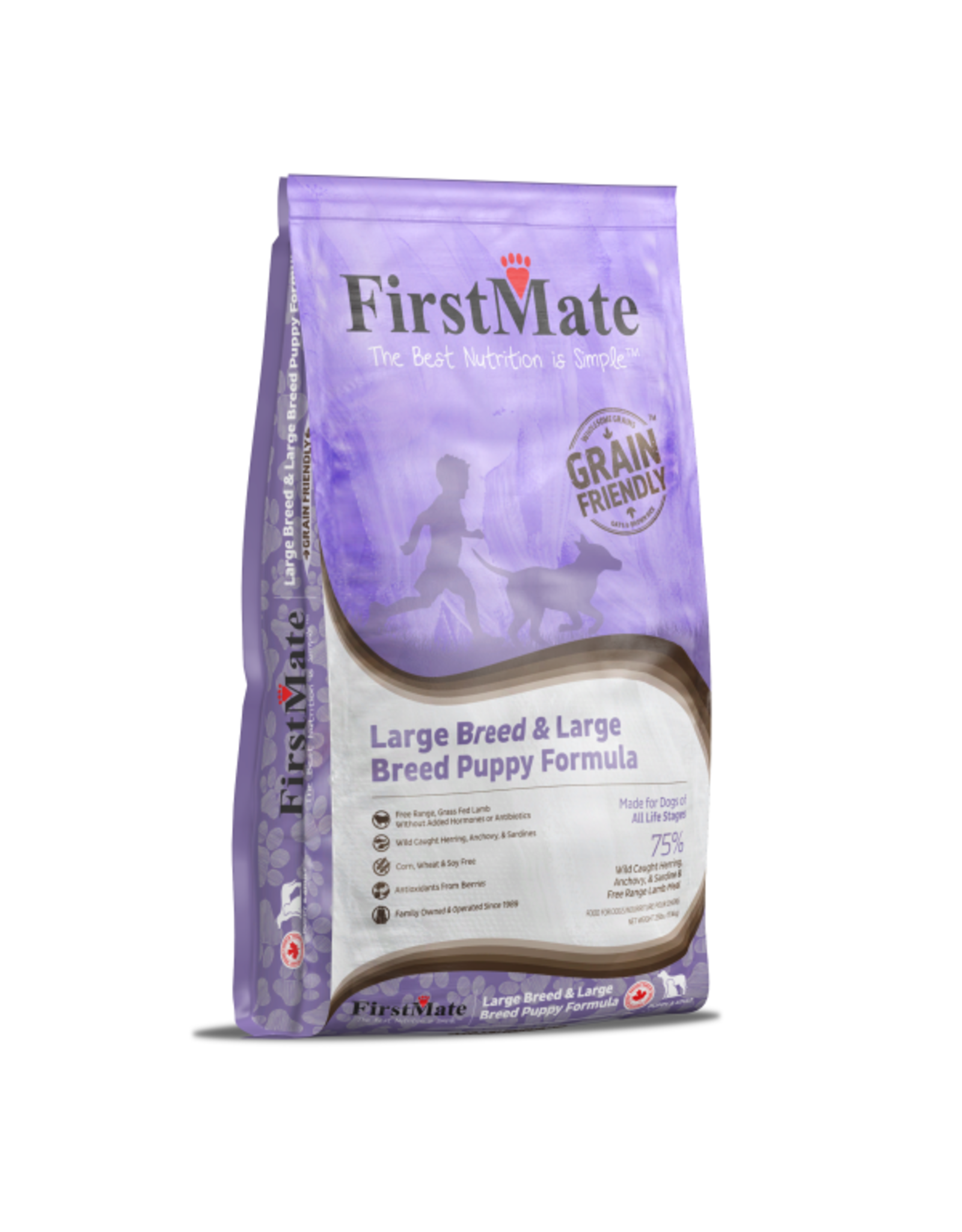 FirstMate FirstMate Large Breed & Large Breed Puppy Fish & Oatmeal [DOG] 25LB