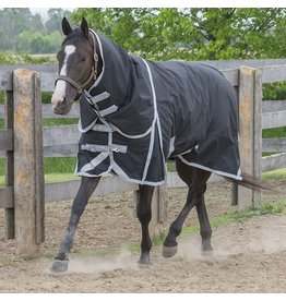 Canadian Horsewear Canadian Horsewear 160gm Insulated Rainsheet - 78” Tuxedo Diablo