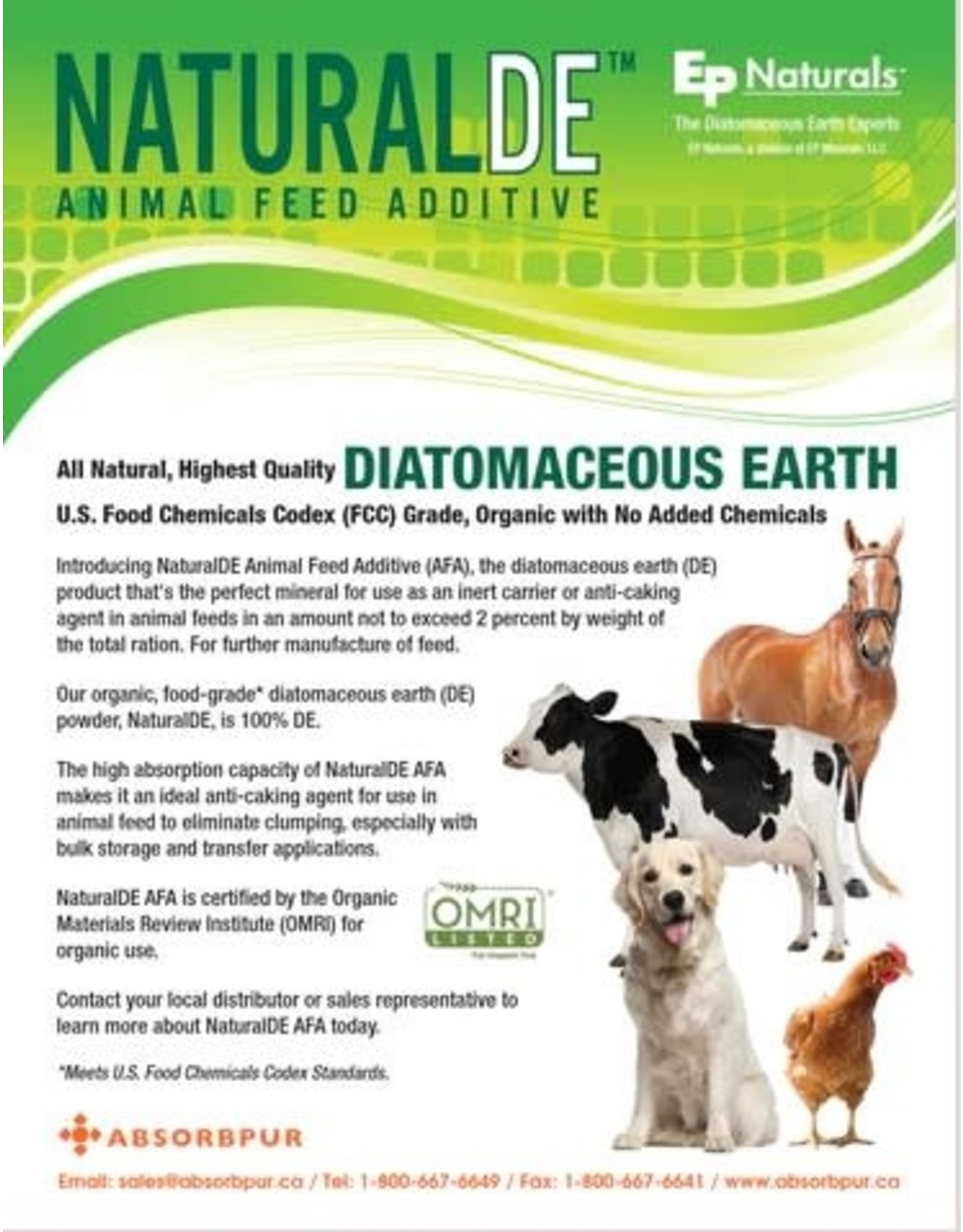 Diatomaceous Earth 25LB