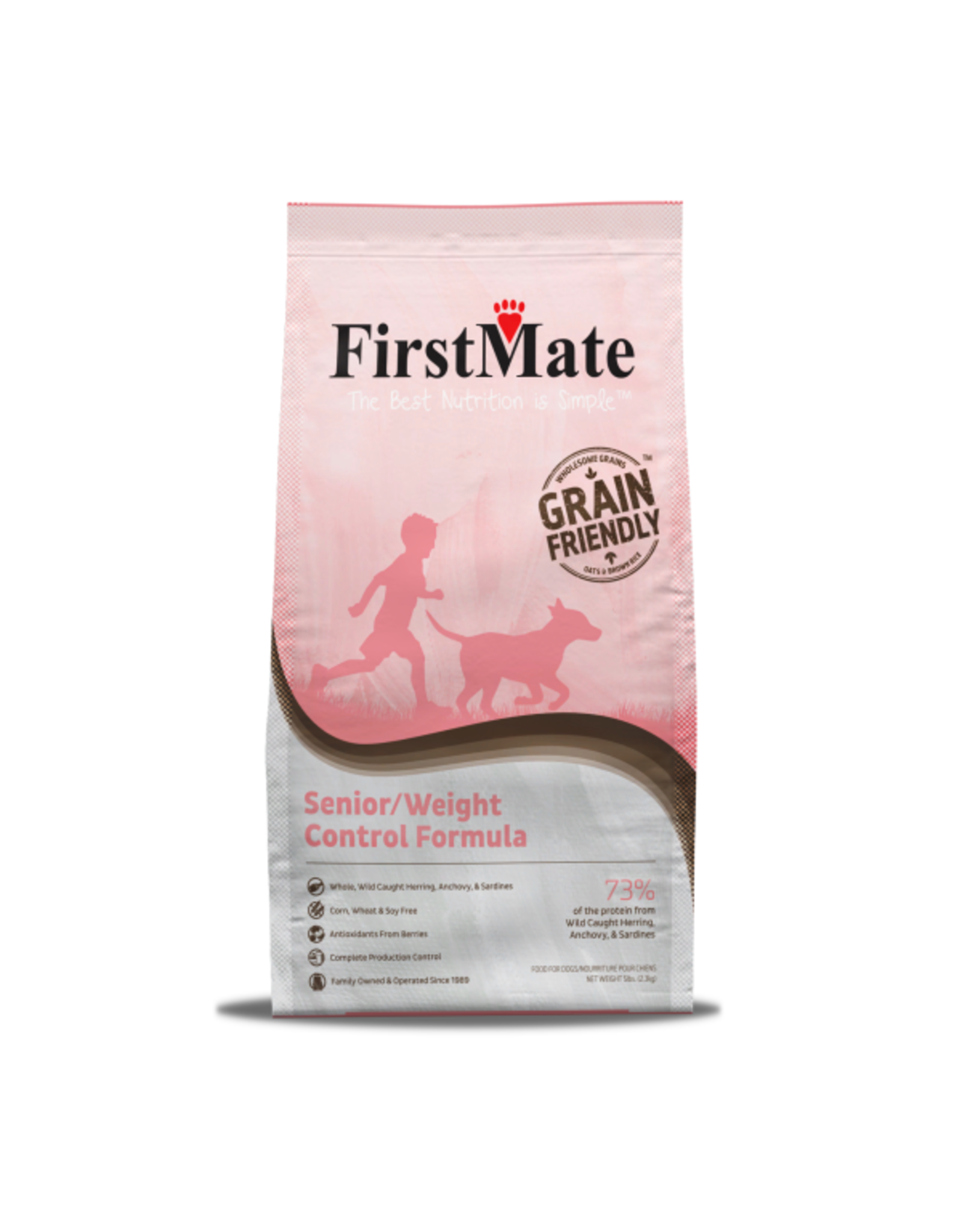 FirstMate FirstMate Senior/Weight Control Fish & Oatmeal [DOG] 5LB