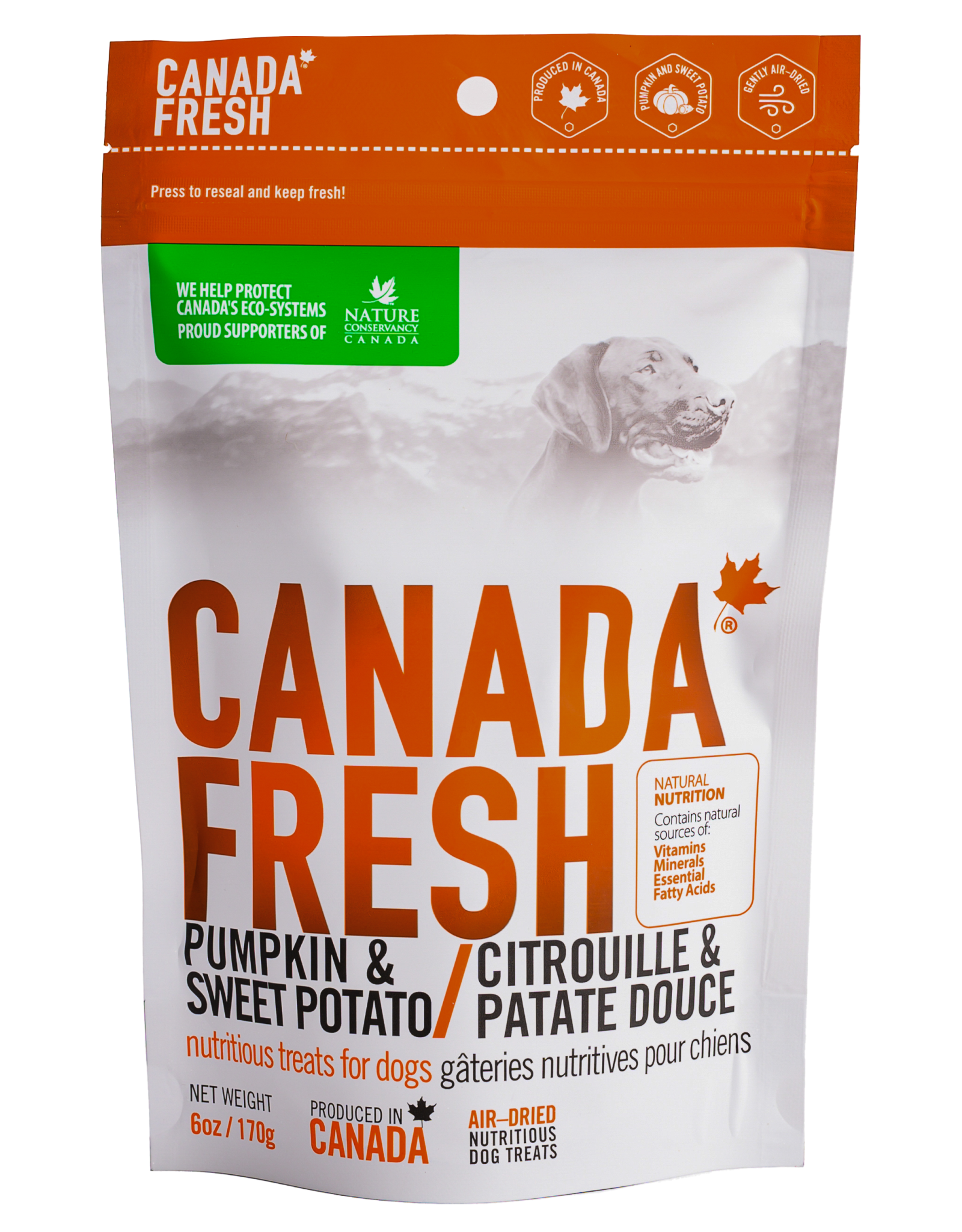 Canada Fresh Canada Fresh Pumpkin & Sweet Potato Treats [DOG] 170GM