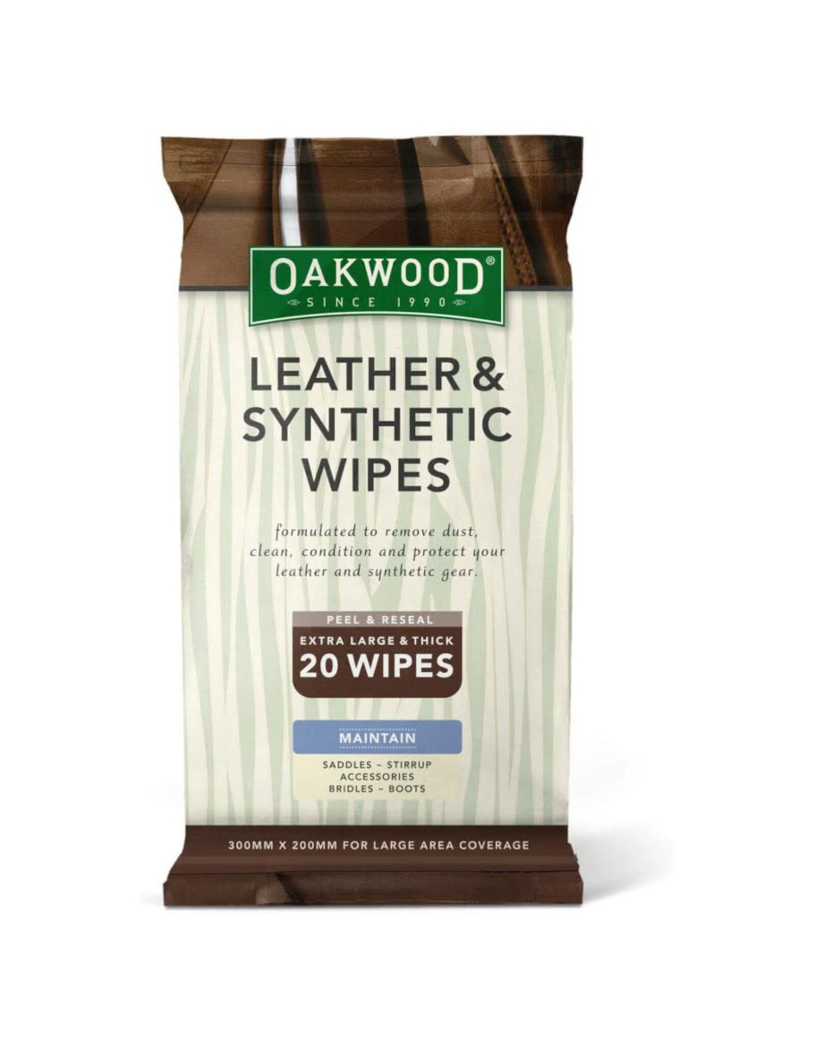 Oakwood Oakwood Leather & Synthetic Wipes