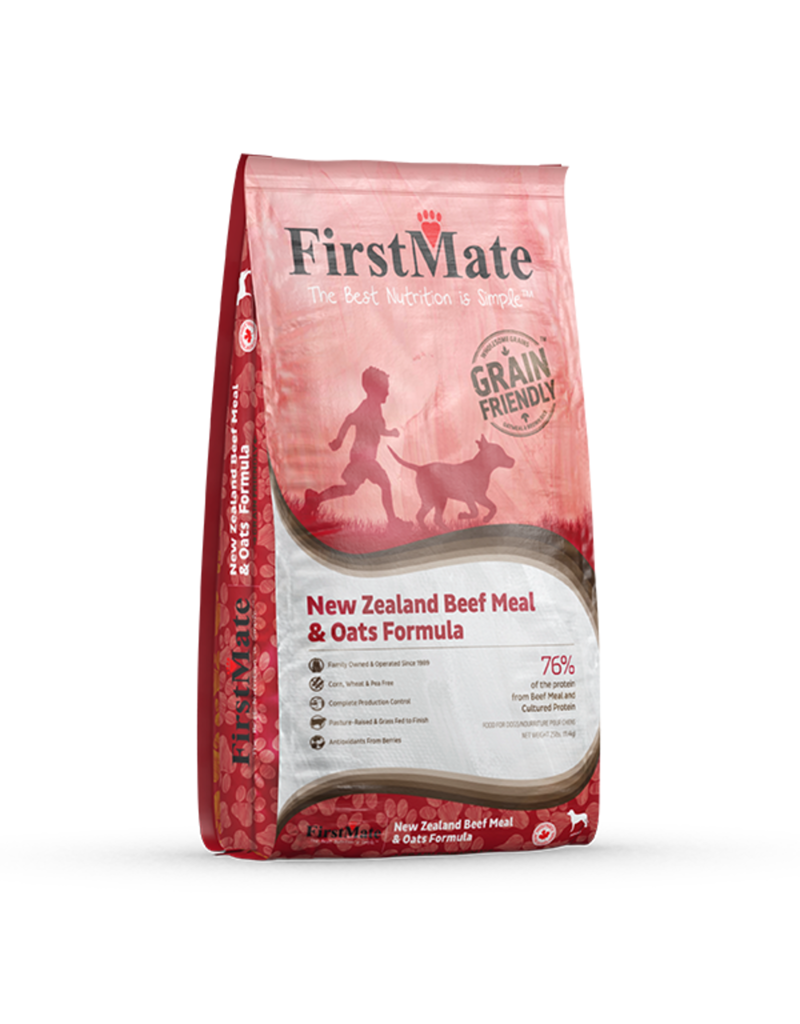 FirstMate FirstMate New Zealand Beef & Oats [DOG] 25LB