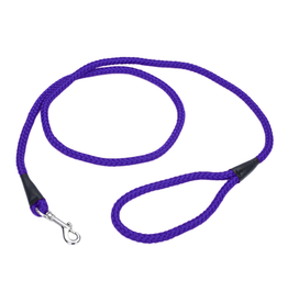 Coastal Coastal Rope Leash Purple 1/2" x 6'