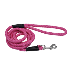 Coastal Coastal Rope Leash Pink 1/2" x 6'