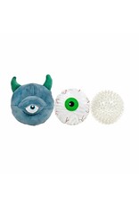 Patchwork HLWN Prickle Monster with Eyeball 5"