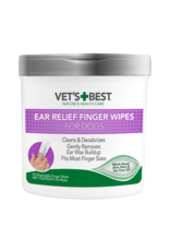 Vets Best Vet's Best Ear Relief Finger Wipes 50CT