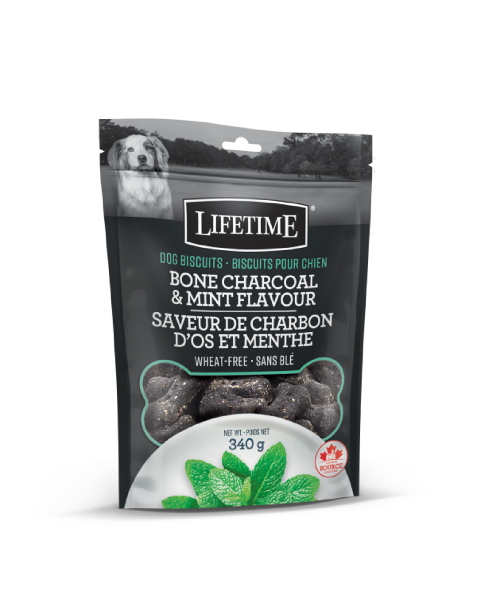 Lifetime Lifetime Healthy Grains Charcoal & Mint Biscuits [DOG] 340GM*