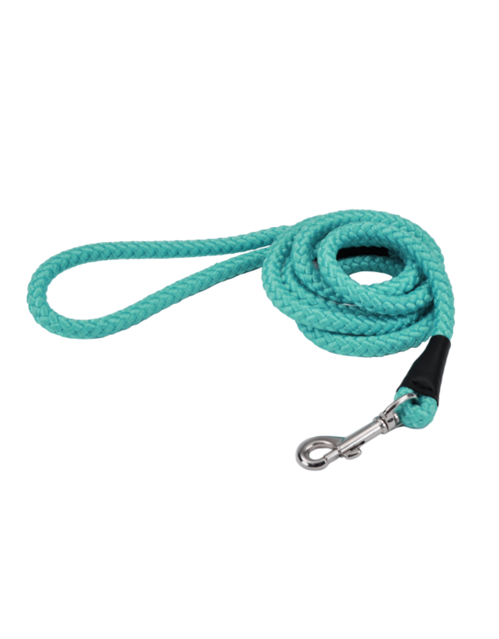 Coastal Pet Products Coastal Rope Leash Teal 1/2" x 6'