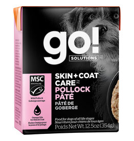 Petcurean GO! Skin & Coat Pollock Pate [DOG] 12.5OZ