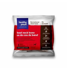 Healthy Paws Healthy Paws Frozen - Beef Neck Bone LG