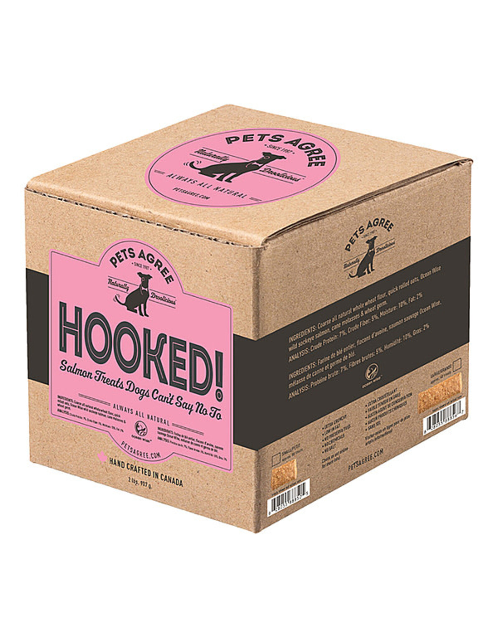 Pets Agree Hooked Bars Salmon Small 2LB