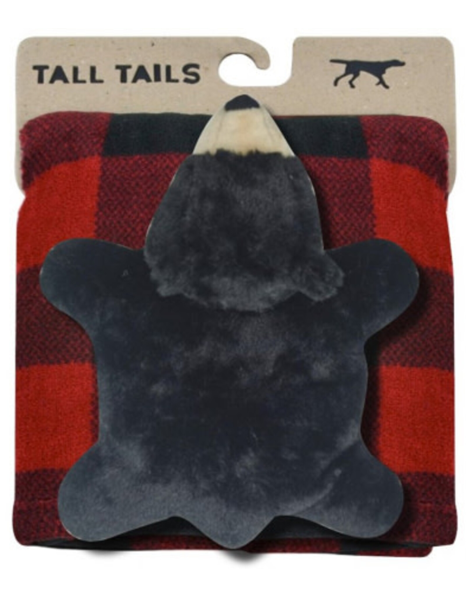 Tall Tails Tall Tails 30x40 Plaid Blanket & Bear Gift Set