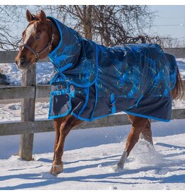 Canadian Horsewear Canadian Horsewear 160gm Insulated Rainsheet - 78" Pandora Diablo