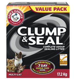 A&H A&H Clump & Seal Multi-Cat Litter 17.2KG