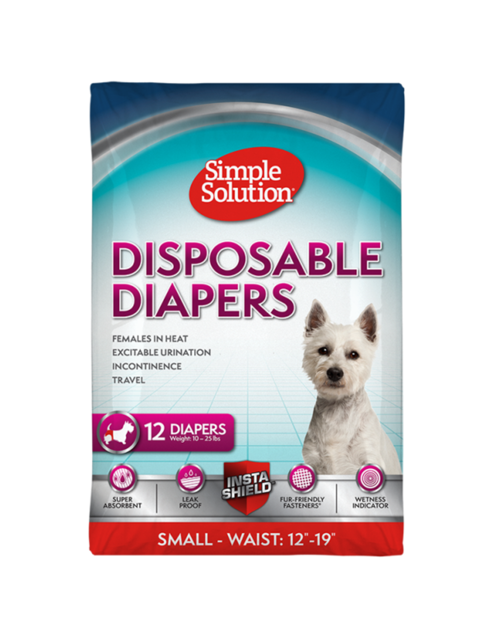 Simple Solution Simple Solution Disposable Diapers Small 12PK