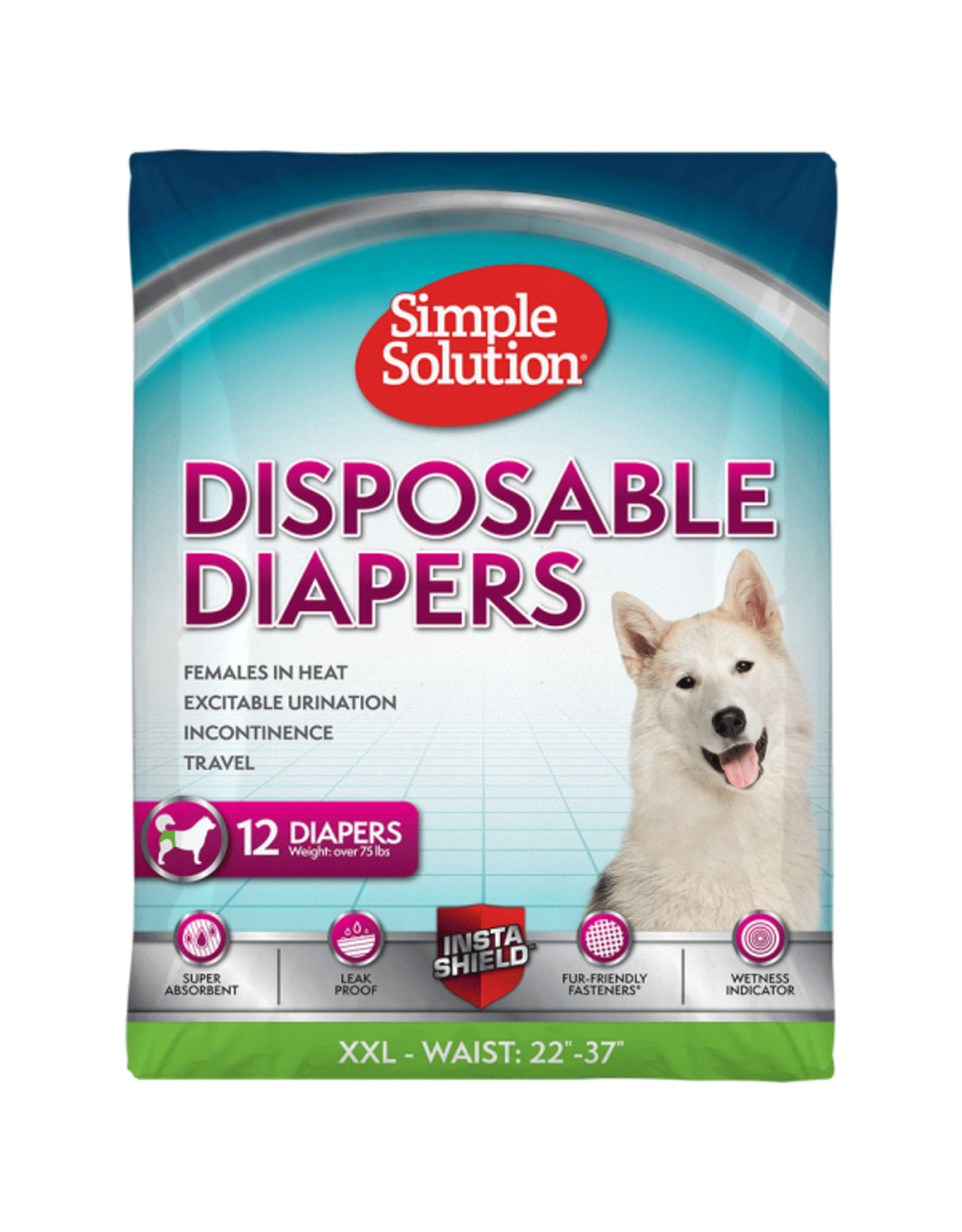 Simple Solution Simple Solution Disposable Diapers XXL 12PK