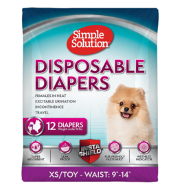 Simple Solution Simple Solution Disposable Diapers XS/Toy 12PK