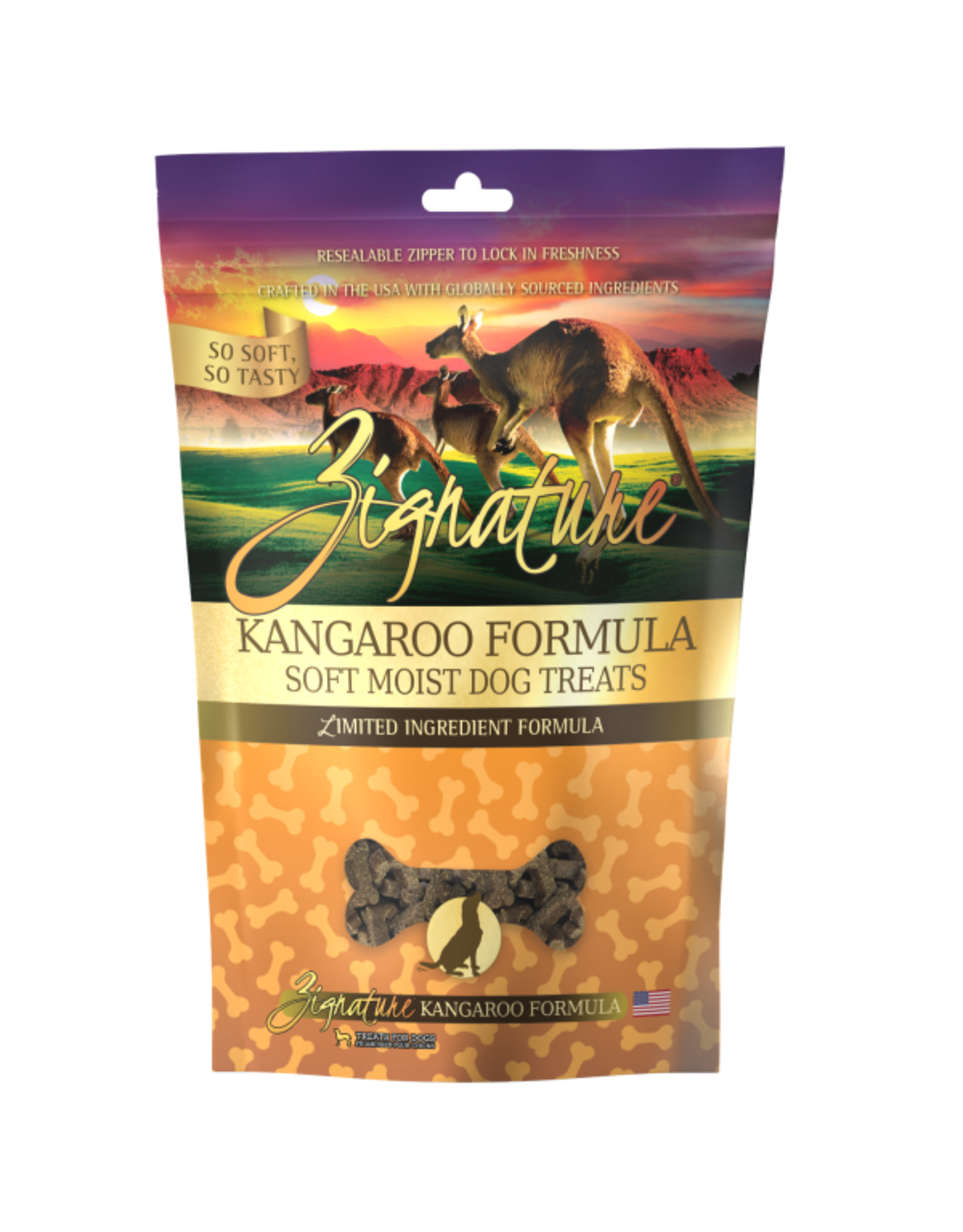 Zignature Zignature Soft Moist Treats Kangaroo [DOG] 113GM