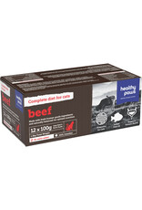 Healthy Paws Healthy Paws Frozen - Complete Beef Dinner [CAT] 1.2KG