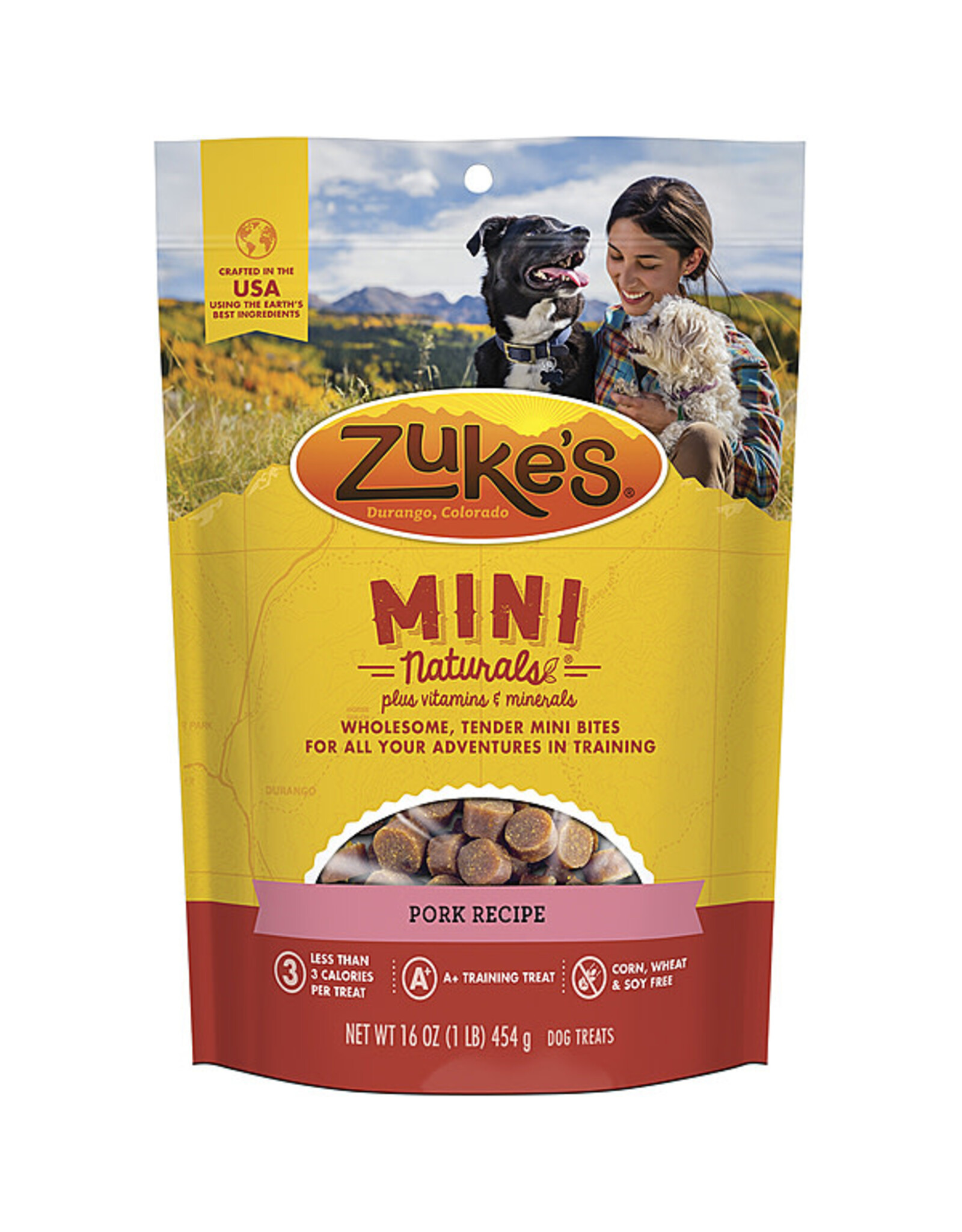 Zuke's Zuke's Mini Naturals Pork 16OZ