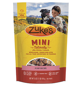 Zuke's Zuke's Mini Naturals Pork 16OZ