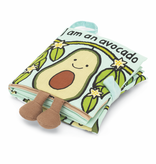 JellyCat JellyCat I Am Avocado Fabric Activity Book