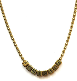 Little Lux Feminist Necklace Collaboration with Diana Kane