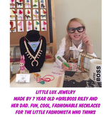 Little Lux Little Lux Feminist Necklace Collaboration with Diana Kane