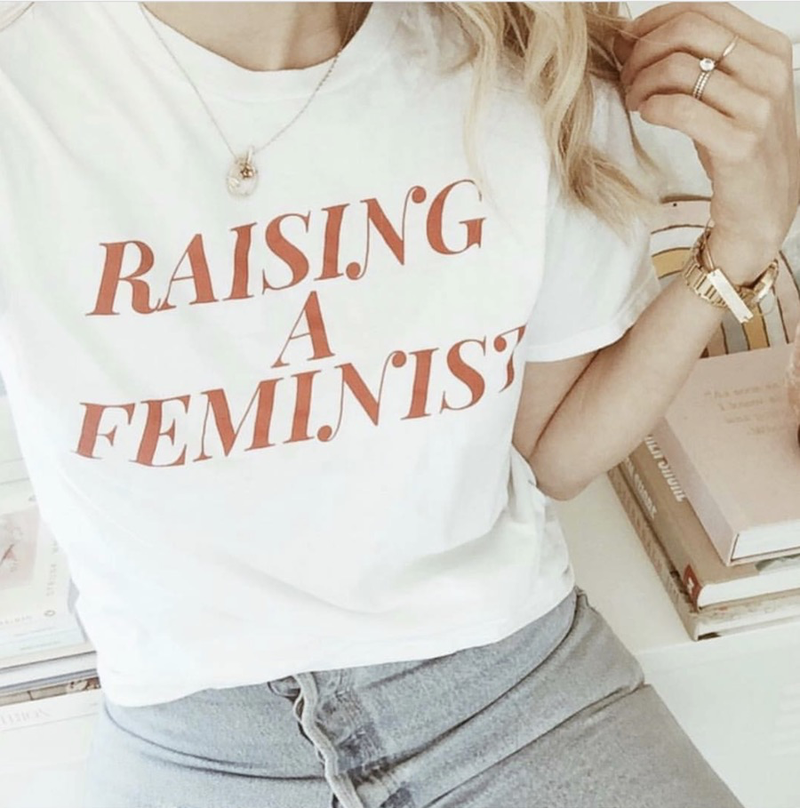 Little Lux “Raising a Feminist” Adult T-shirt