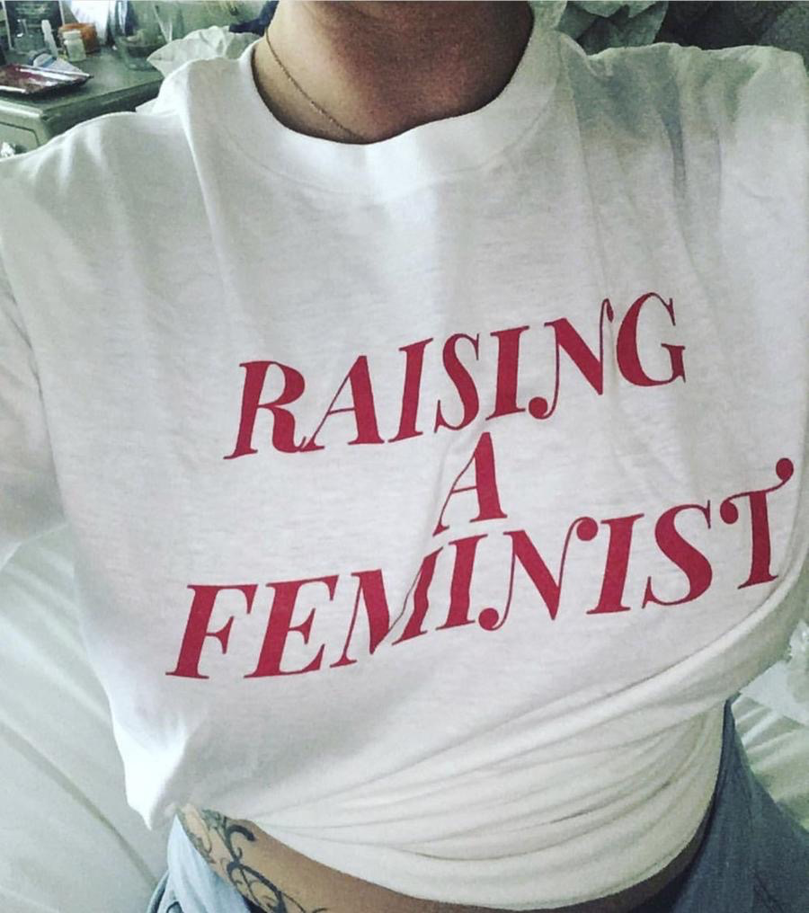 Little Lux “Raising a Feminist” Adult T-shirt